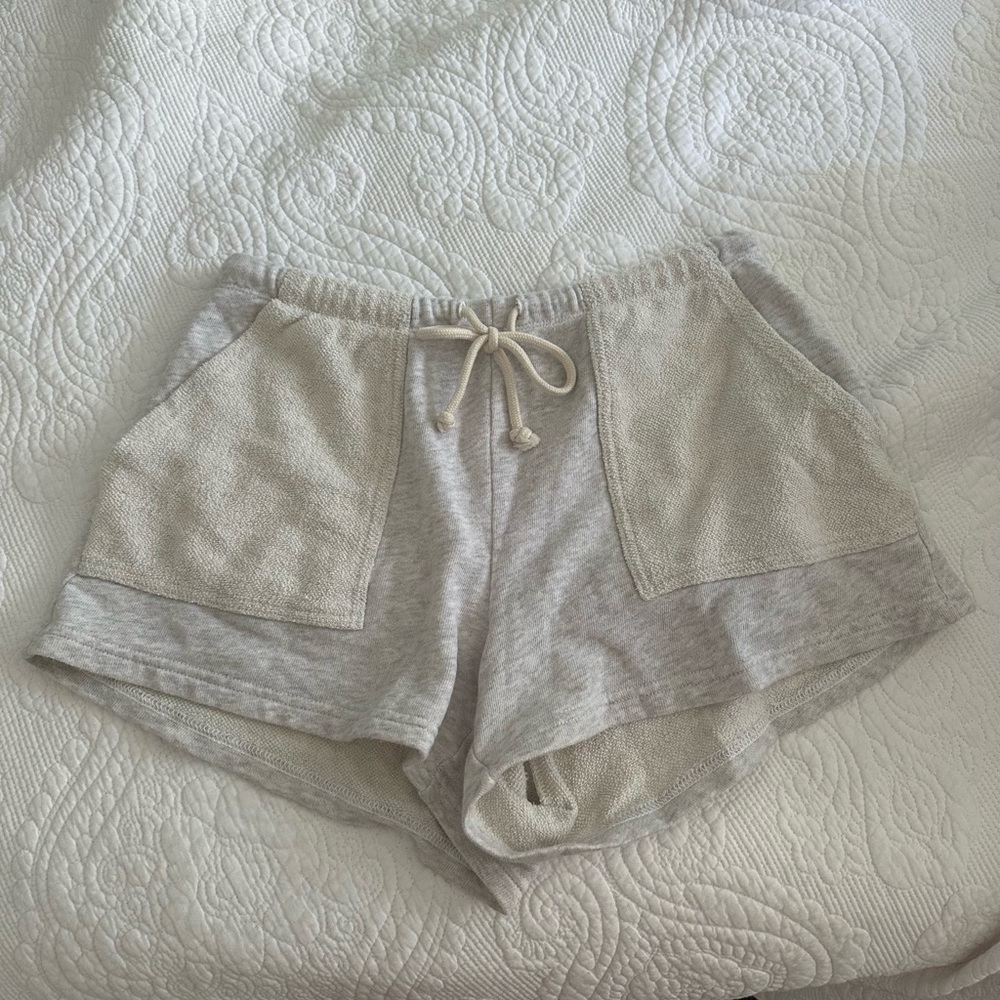 Aerie On-A-Roll Fleece High Waisted Short